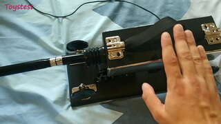 Amateur Eerste Keer Seks Masjien toets